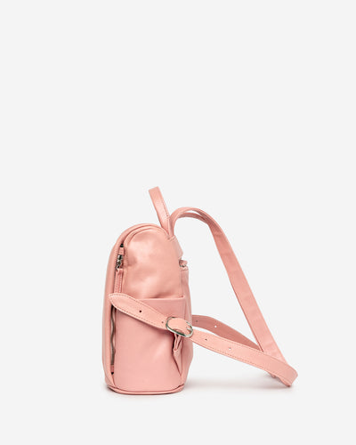 Mila Mini Backpack - Buffed Pink Backpack Joey James, The Label   