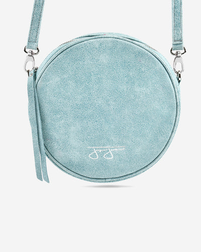 Isabelle Circle Bag - Turquoise Isabelle Solid Circle Bag Joey James, The Label   