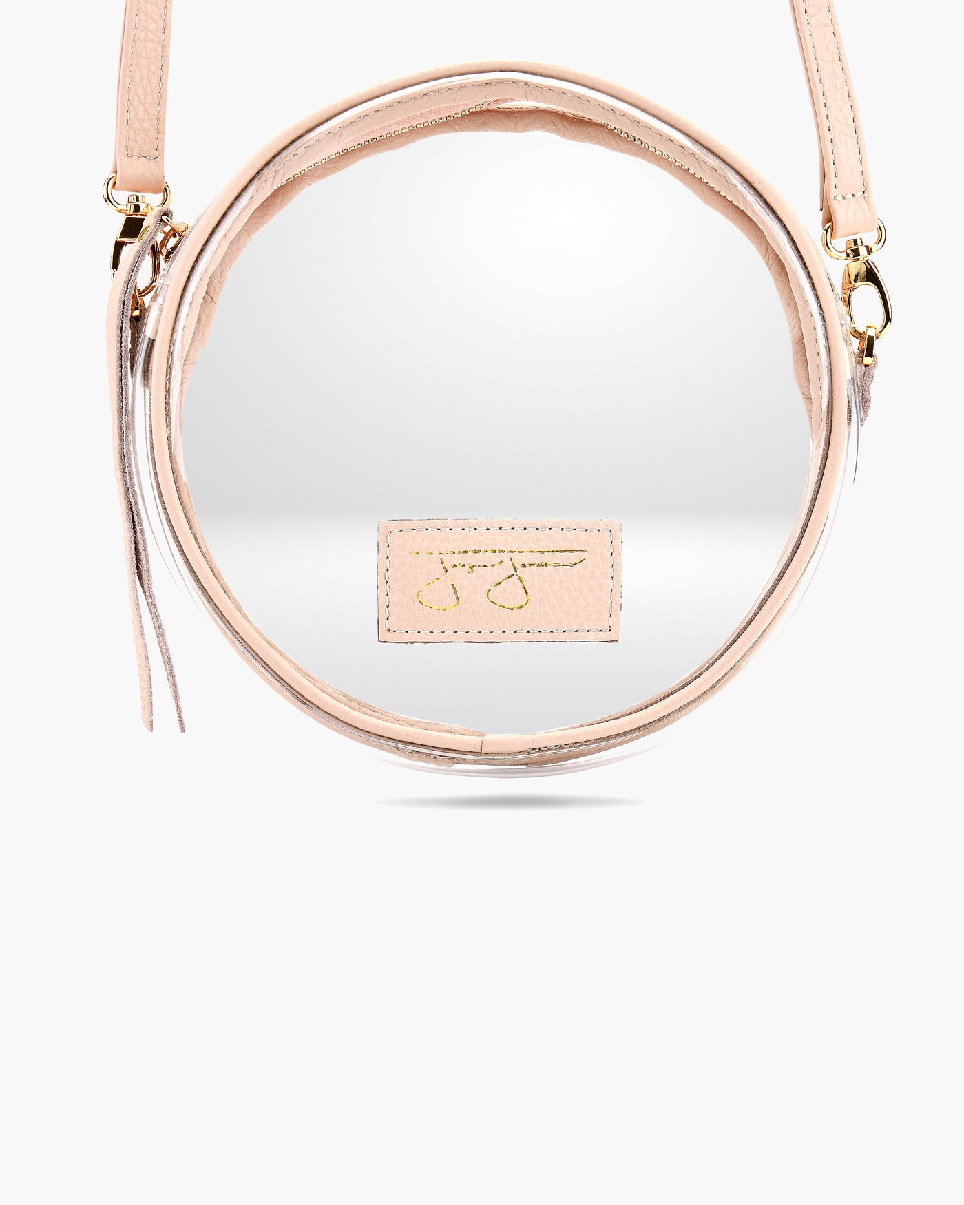 Isabelle Clear Circle Bag - Blush Isabelle Clear Bag Joey James, The Label   