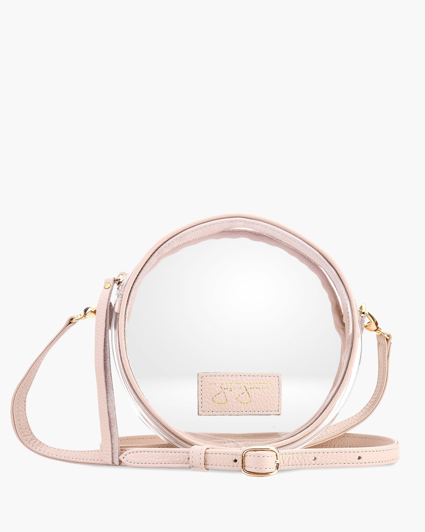 Isabelle Clear Circle Bag - Blush Isabelle Clear Bag Joey James, The Label   