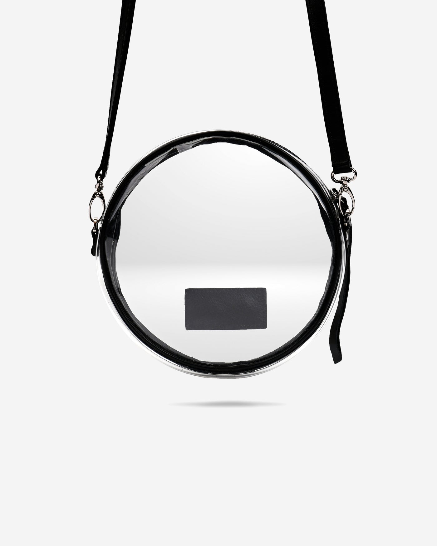 Isabelle Clear Circle Bag - Black Isabelle Clear Bag Joey James, The Label   