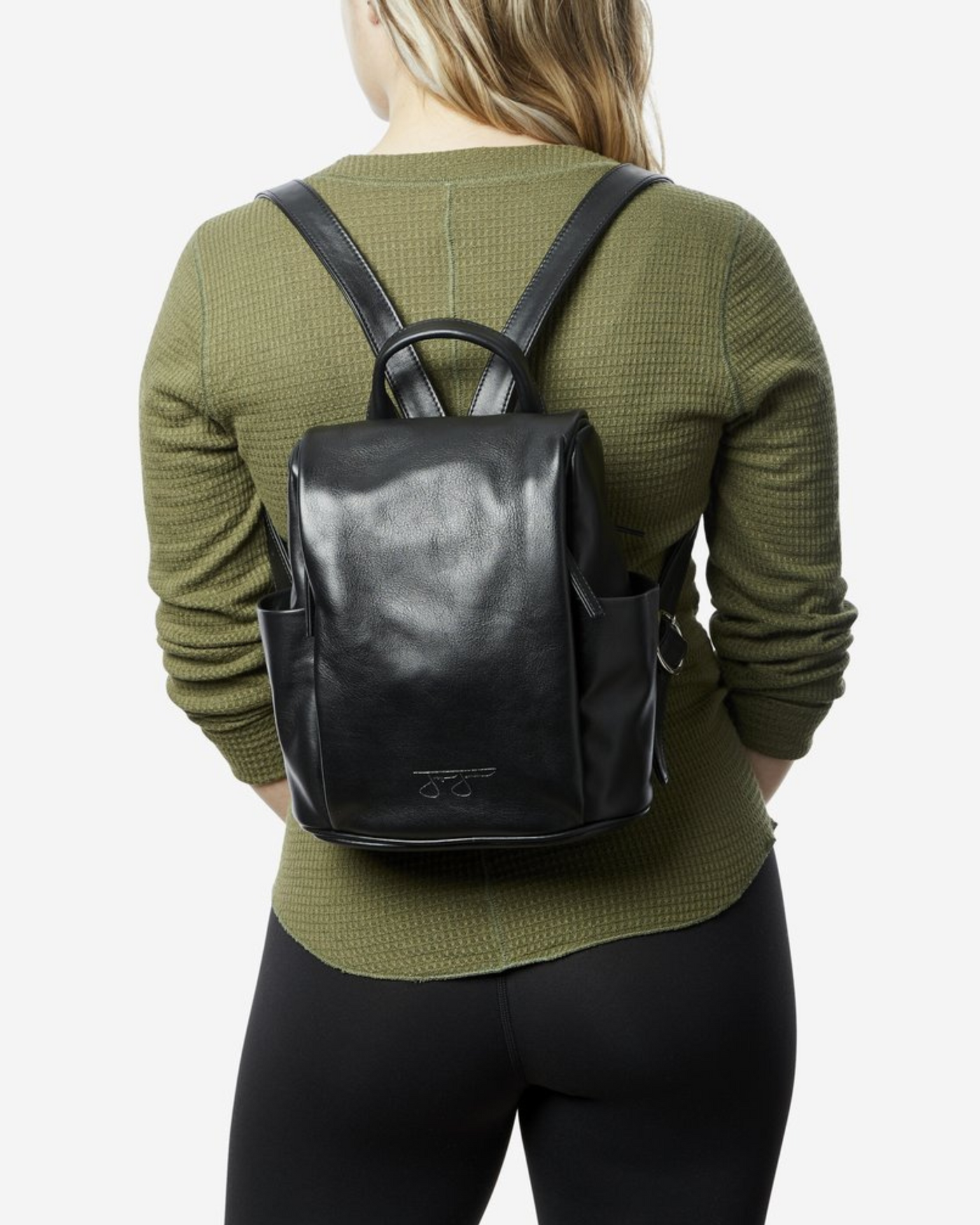 Mila Mini Backpack - Black Backpack Joey James, The Label   