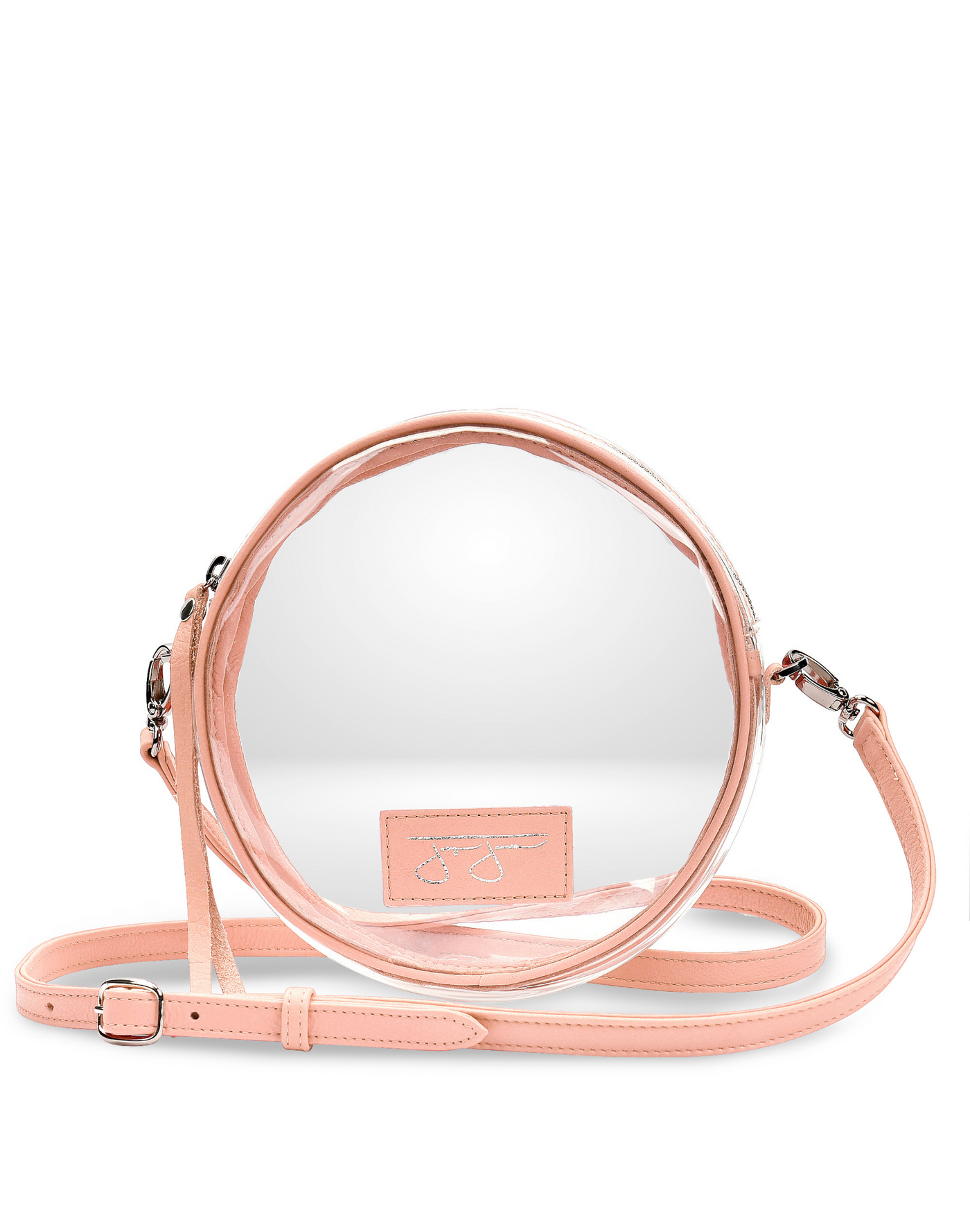 Isabelle Clear Circle Bag - Buffed Pink Isabelle Clear Bag Joey James, The Label   