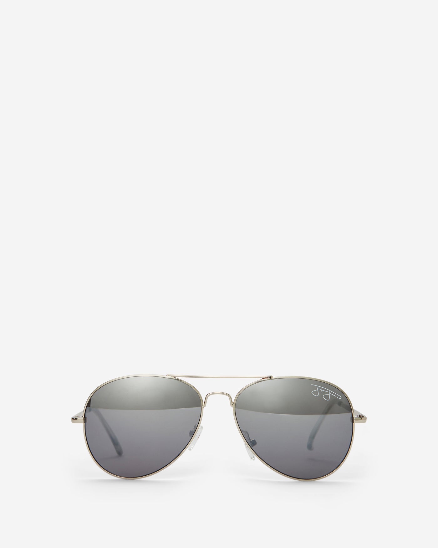 Classic Aviator Sunglasses - Gold Metal Frame with Smoke Lens Sunglasses Joey James, The Label   