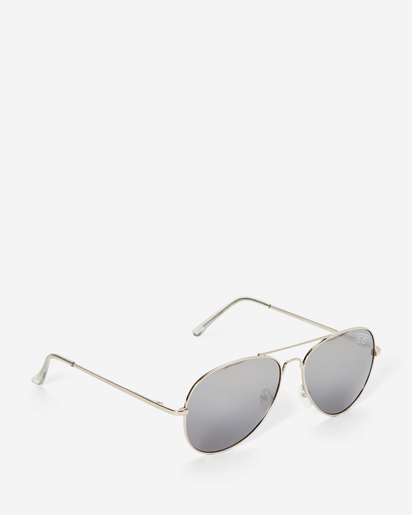 Classic Aviator Sunglasses - Gold Metal Frame with Smoke Lens Sunglasses Joey James, The Label   
