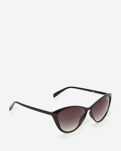 Vintage Oversized Cat Eye Sunglasses - Black Frame Sunglasses Joey James, The Label   